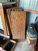 Large workbench (11ft) with doors and shelves, no contents, ***MUST come during last 2 hours of picked up to retrieve this item.