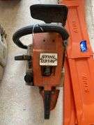 Stihl 031AV chainsaw and bar covers