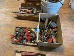 Screwdrivers and misc tools lot