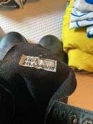 Black leather boots sz: 9.5W