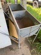 Galvanized double tub