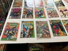 Comic books including: Green Lantern, Spider-Man, Flash