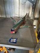 Vintage American Airlines litho tin toy airplane