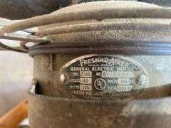 Vintage GE Freshnd-Aire pedestal fan
