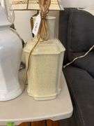Two ceramic table lamp bases
