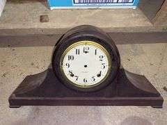 Three mantel clock cases