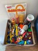 Collectible toys lot including character watches
