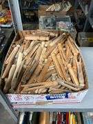 Wooden clothespins
