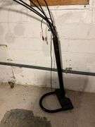 Modernist 5-lite arching floor lamp