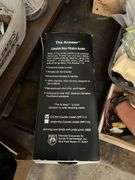Weatherproof mini speaker system, flashlight, water filter, misc