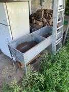 Galvanized double tub