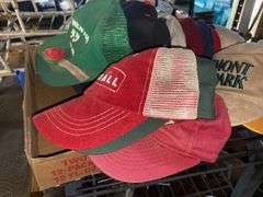 Flat of baseball caps