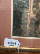 Wall hangings: two deer prints including Randy McGovern, framed 20x24, 15.5x23.5