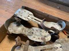 Older style roller skates