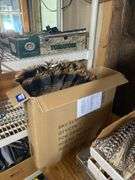 Mounted turkey tail feathers