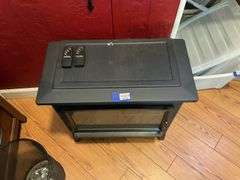 Dura-Flame electric heater stove w/ remotes 24x12x23