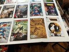 Comic books including: Superman, Super Girl