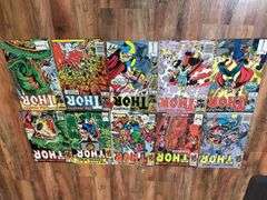 Comic books including: Thor, X-Men