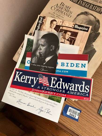 Political paper collectibles, Bicentennial tapestry