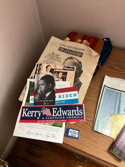 Political paper collectibles, Bicentennial tapestry