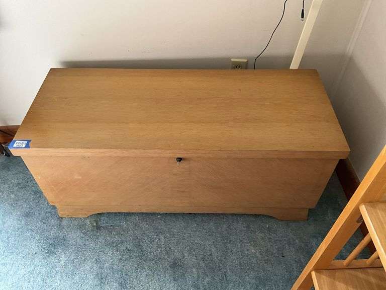 MCM mid-century modern Lane cedar chest 43x17.5x19.5