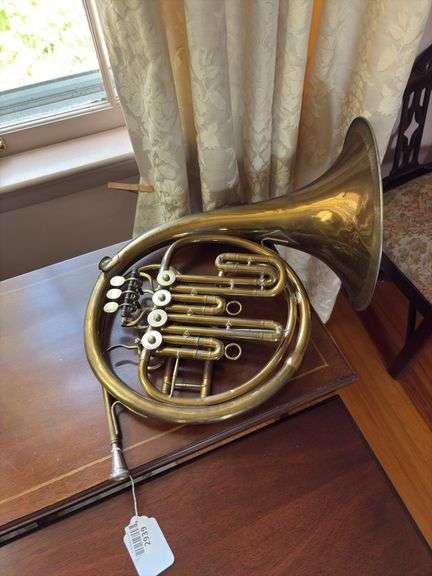 Vintage August Reichel French horn