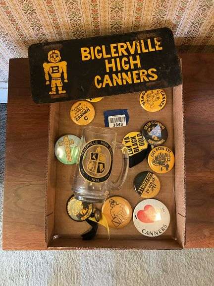 Biglerville High School Canners memorabilia