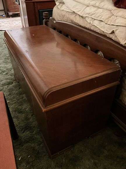 Waterfall cedar chest 48x19x22