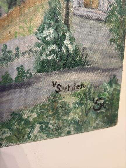 V. Snyder painting. Boonsboro Washington Monument 20x25