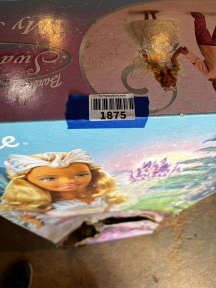 My Size Swan Lake Barbie in box, doll and box show damage