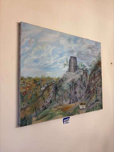 V. Snyder painting. Boonsboro Washington Monument 20x25