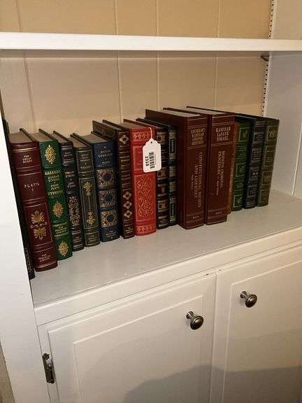 Contents of shelf: book classics, law books