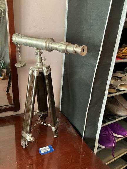 Telescope on tripod