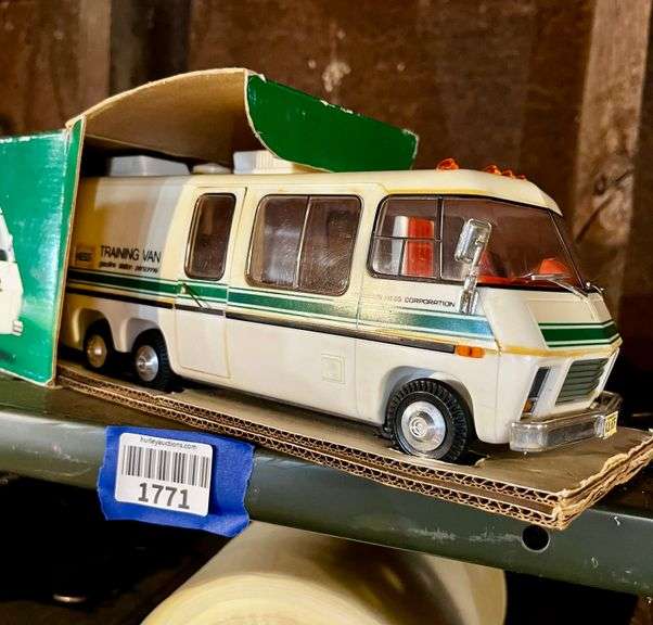 Hess truck training van in box