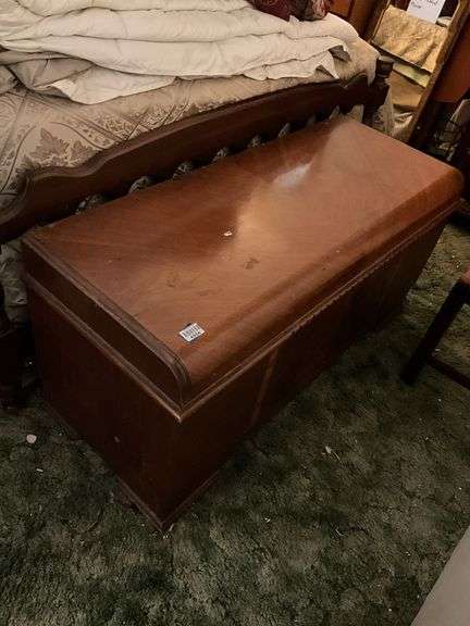 Waterfall cedar chest 48x19x22