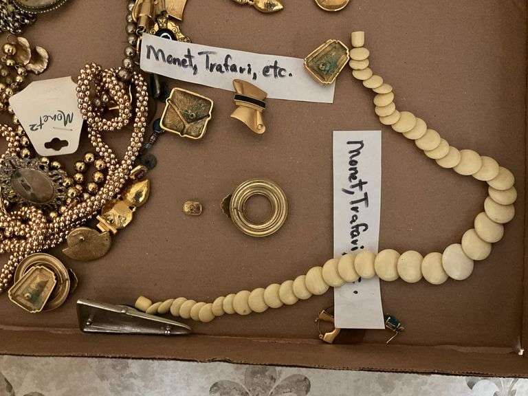 Costume jewelry including: Monet, Trifari