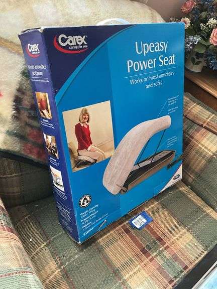Carex portable power lift seat, in box