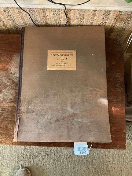 WWI book: Inked Memories of 1918, Stoops, The Jell-O Company, 1924