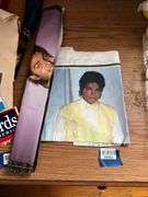 Michael Jackson poster and fabric