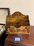 Decoupaged letter box
