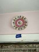 Wall hangings: decorative scenic and courting couples plates