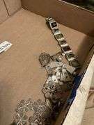 Mexican silver jewelry lot including: rings, bracelets, pins