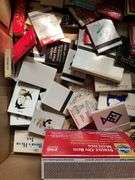 Advertising matchbooks lot