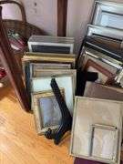 Large lot of picture frames