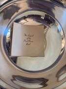Silverplated teaset, Revere bowl and serving pcs, pewter goblets, bowls