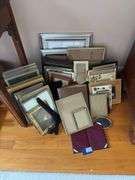 Large lot of picture frames