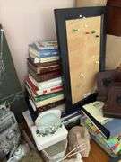 Large assorted lot of collectibles, decor items, and household items
