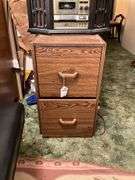 2-drawer filing cabinet - no contents 15x19.5x25