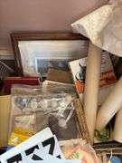 Large assorted lot of collectibles, decor items, and household items