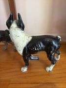 Cast iron bulldog doorstop